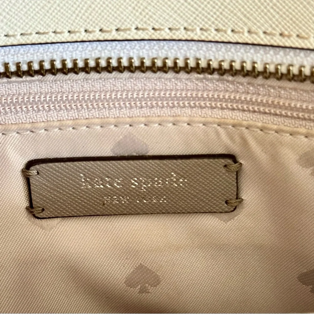 Kate Spade New York Cameron Street Candace Satchel Blush/Stone Saffiano Leather